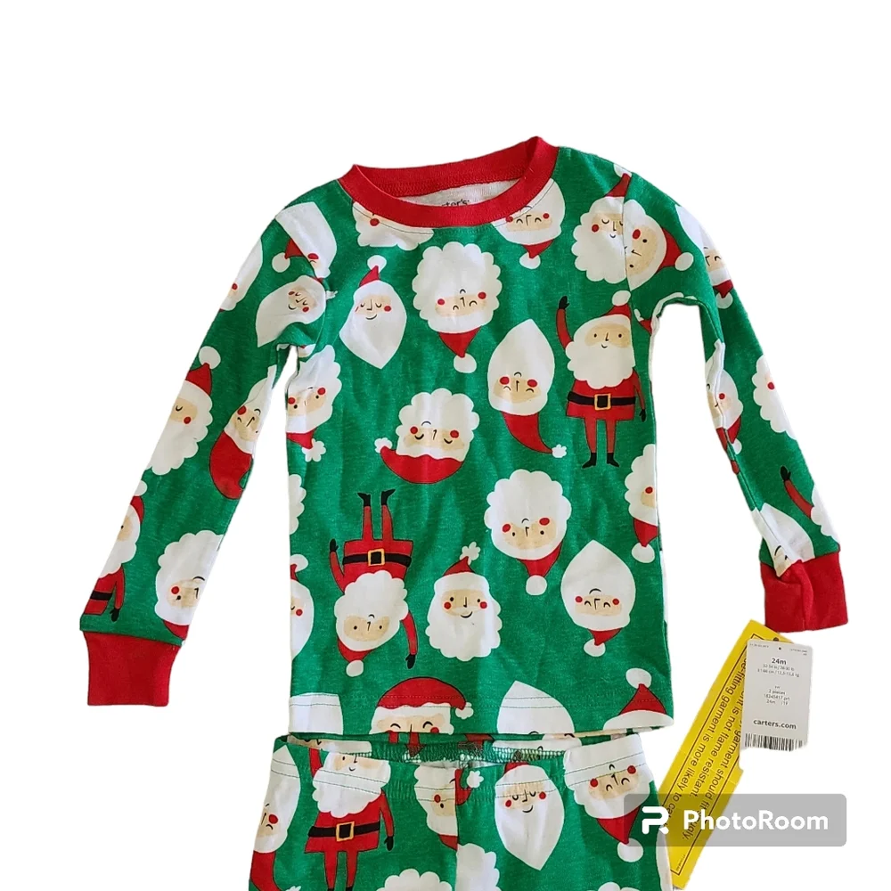 Carter's Christmas Pajamas size 24 months new with tags